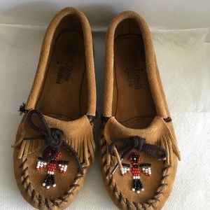 Kids moccasins